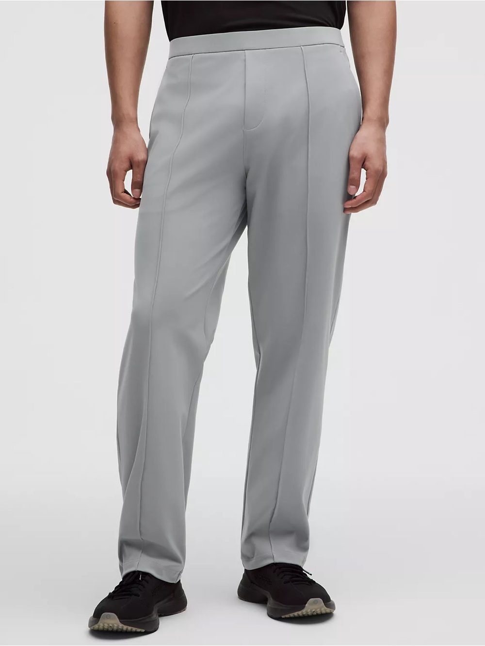 NWT Lululemon Feather Grey Daydrift Classic-Fit Pintuck Trouser *Regular Men's L